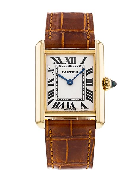 pre owned cartier tank louis